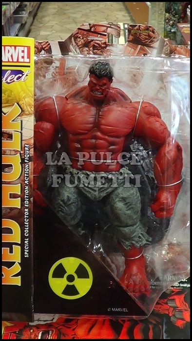 HULK ROSSO - RED HULK ACTION FIGURE - MARVEL SELECT